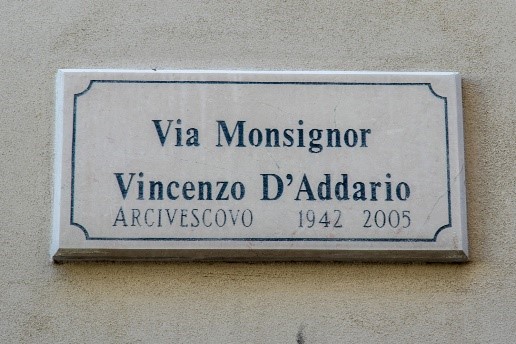 VIA VINCENZO D'ADDARIO