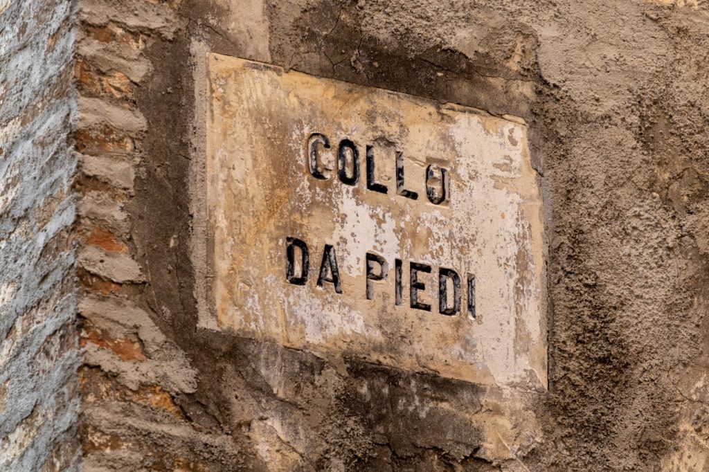 Colle da piedi