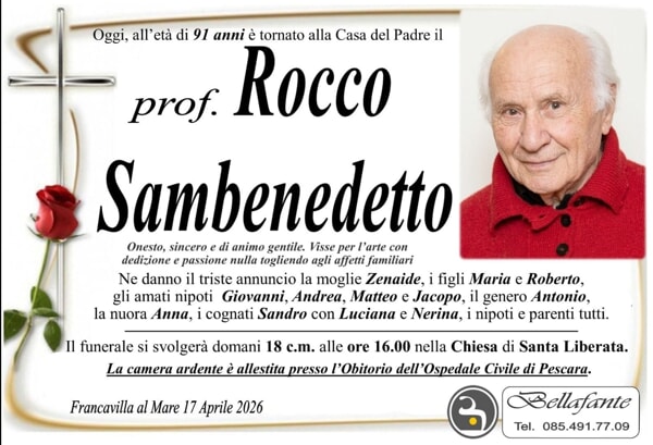 Necrologio Sambenedetto
