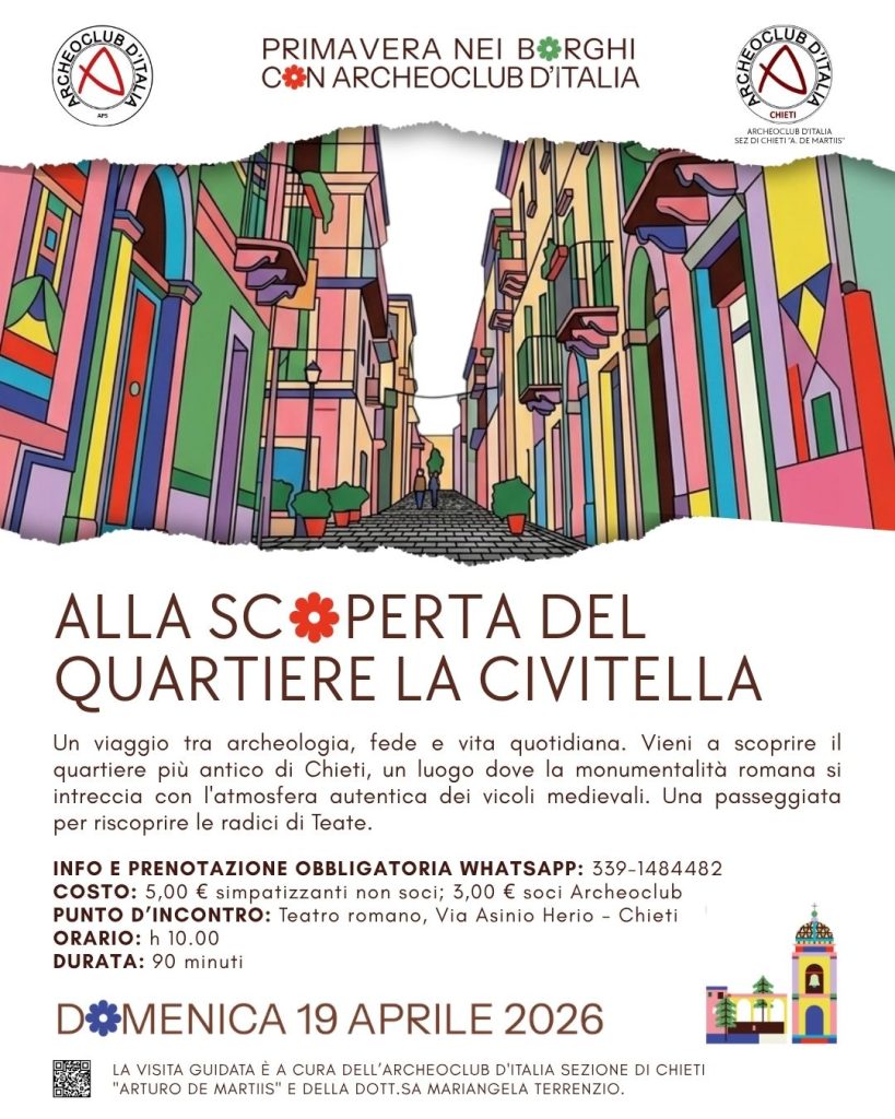 Visita guidata Chieti 19 aprile