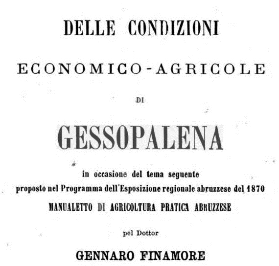 ECONOMICO GESSOPALENA